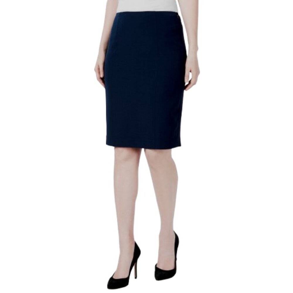 NWT Kasper Womens Size 10 Zippered Above The Knee Wear To Work Pencil Skirt NEW